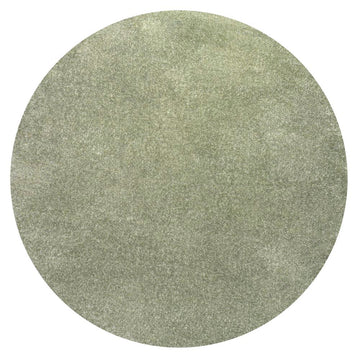 Haze Solid Low-pile Area Rug Green